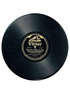 Joseph C. Smiths Orchestra Hitchy-Koo 10in Shellac 78 RPM Record Victor 18334